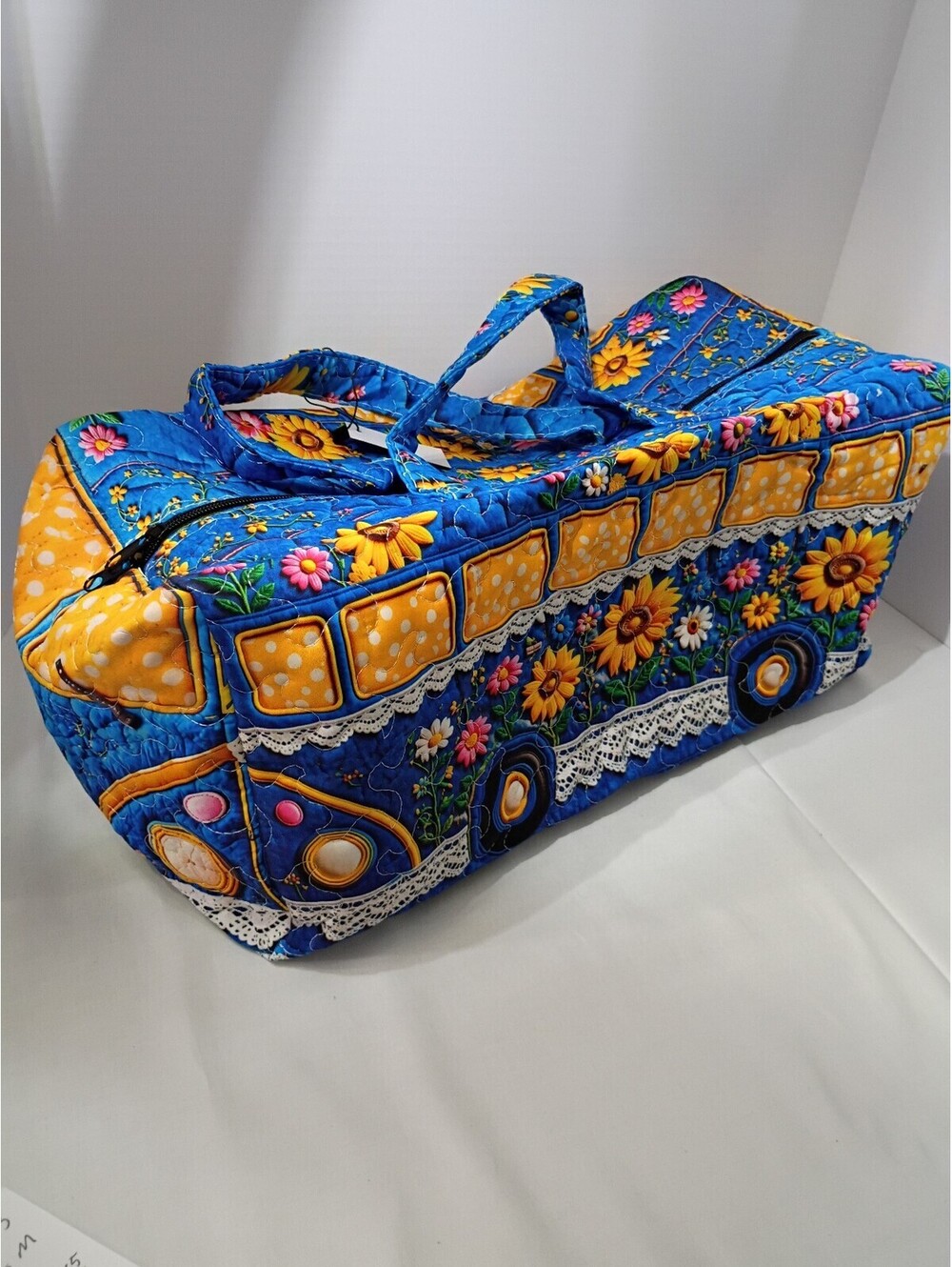 VW Van Hippie Wagon Travel Bag